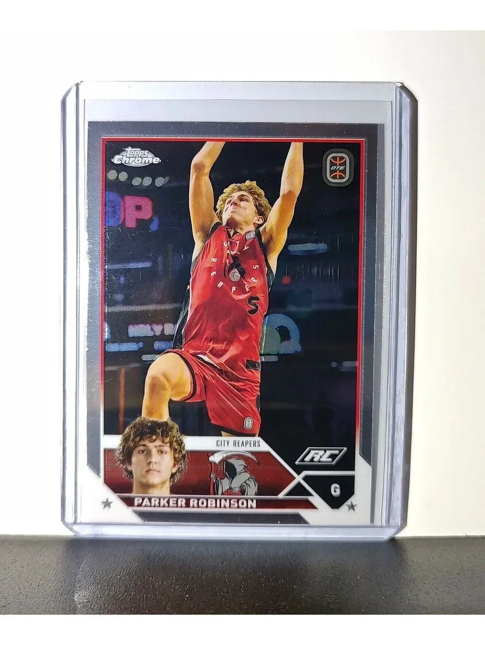 Parker Robinson Rookie Card 2023-24 Topps Chrome Overtime #35 City Reapers